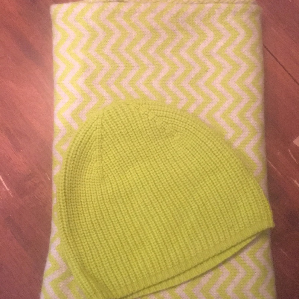 JCrew hat and scarf!